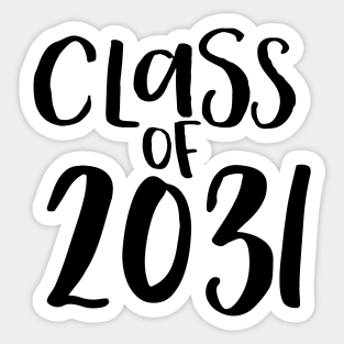 Class of 2031 Sticker